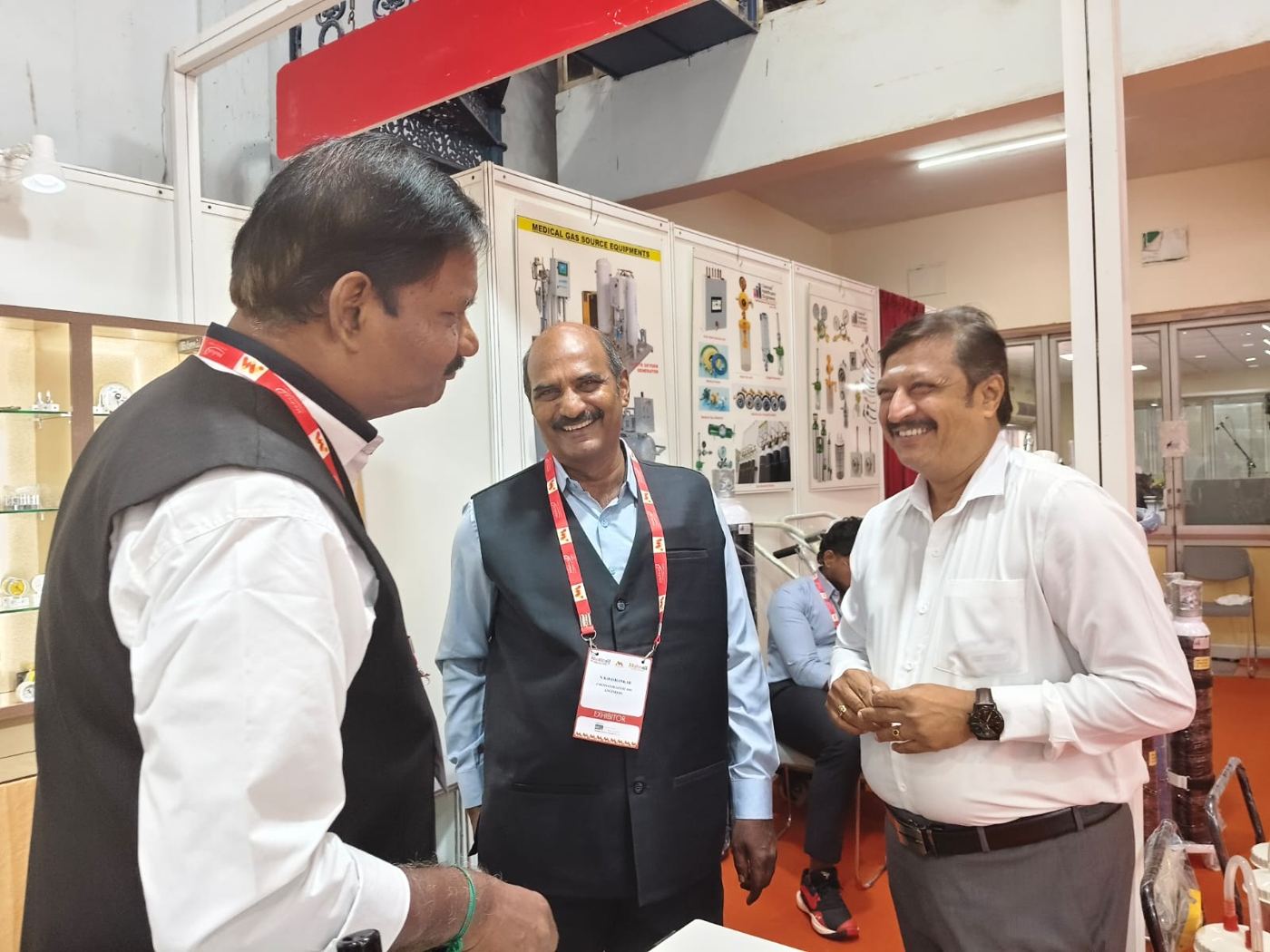 Medicall Exhibition - Directors meeting visiting healthcare professionals