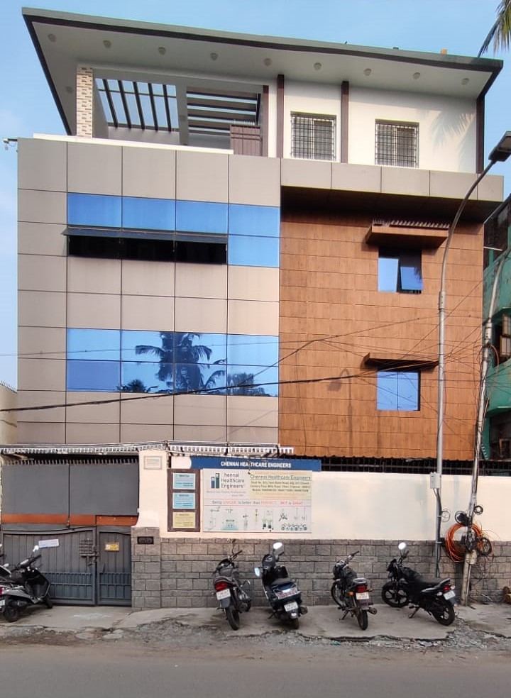 Chennai Healthcare Engineers head office building, Otteri, Chennai